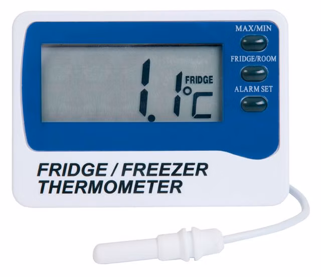 Termometer for kjøl og frys